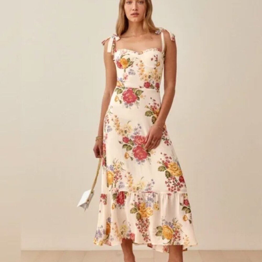 Reformation Nikita Dress in Bouquet